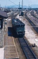 Heinz Bartelmess Eisenbahn Fotos Bahnhof Freilassing 1977