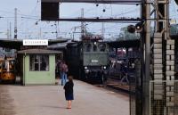 Heinz Bartelmess Eisenbahn Fotos Bahnhof Rosenheim 1977