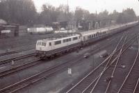 111 203-6 erreicht Freilassing mit dem IC 511 