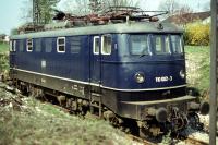 Elektrolokomotive DB 110 002-3 Freilassing