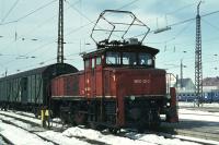 Elektrolokomotive DB 160 003-0 Bahnhof Freilassing