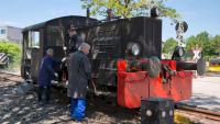 Köf vor der Lokwelt Freilassing Montagsmechaniker