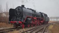 Dampf-Sonderzug 01 066 Bayerisches Eisenbahnmuseum Betriebswerk Freilassing