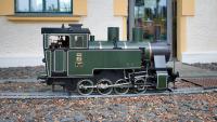 Alles Eisenbahn 2023 in der Lokwelt Freilassing Parkbahn-Dampflokomotive