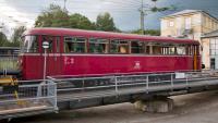 Alles Eisenbahn 2023 in der Lokwelt Freilassing Schienenbus Beiwagen