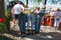 Blumen am Gartentag in der Lokwelt