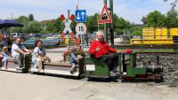 Gartentag in der Lokwelt Freilassing Internationaler Museumstag Parkbahn