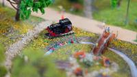 Lokwelt Freilassing in Spur Z Maßstab 1:220 Köf Parkbahn