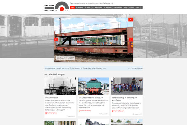 Vereins-Website